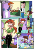 Cartoon_Reality Comic Cosmo Linno Mr._Turner Mrs._Turner The_Fairly_OddParents Timmy_Turner Vicky Wanda // 730x1024 // 943.0KB // png