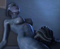 3D Animated Asari Liara_T'Soni Mass_Effect Samara Source_Filmmaker ltr300 // 866x720 // 487.7KB // webm