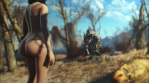3D Deathclaw Fallout Fallout_4 // 1600x893 // 481.1KB // jpg