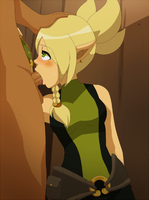 Cleophee Wakfu // 1300x1744 // 719.5KB // png