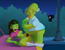 Ashely_Grant Homer_Simpson Masquerade The_Simpsons // 1650x1275 // 229.5KB // jpg