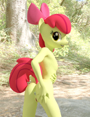 3D Apple_Bloom Cutie_Mark_Crusaders My_Little_Pony_Friendship_Is_Magic // 2000x2588 // 1.1MB // jpg