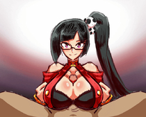 Animated BlazBlue Faye-Ling Litchi // 961x773 // 11.0MB // gif