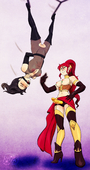 Cinder_Fall My_Pet_Tentacle_Monster Pyrrha_Nikos RWBY // 953x1800 // 313.5KB // jpg