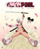 Deadpool Gwen_Poole Gwenpool Marvel OCA // 1280x1574 // 1.8MB // png