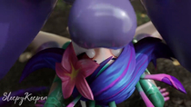 3D Animated League_of_Legends Neeko SleepyKeeper Soraka // 1280x720, 9.5s // 2.1MB // mp4