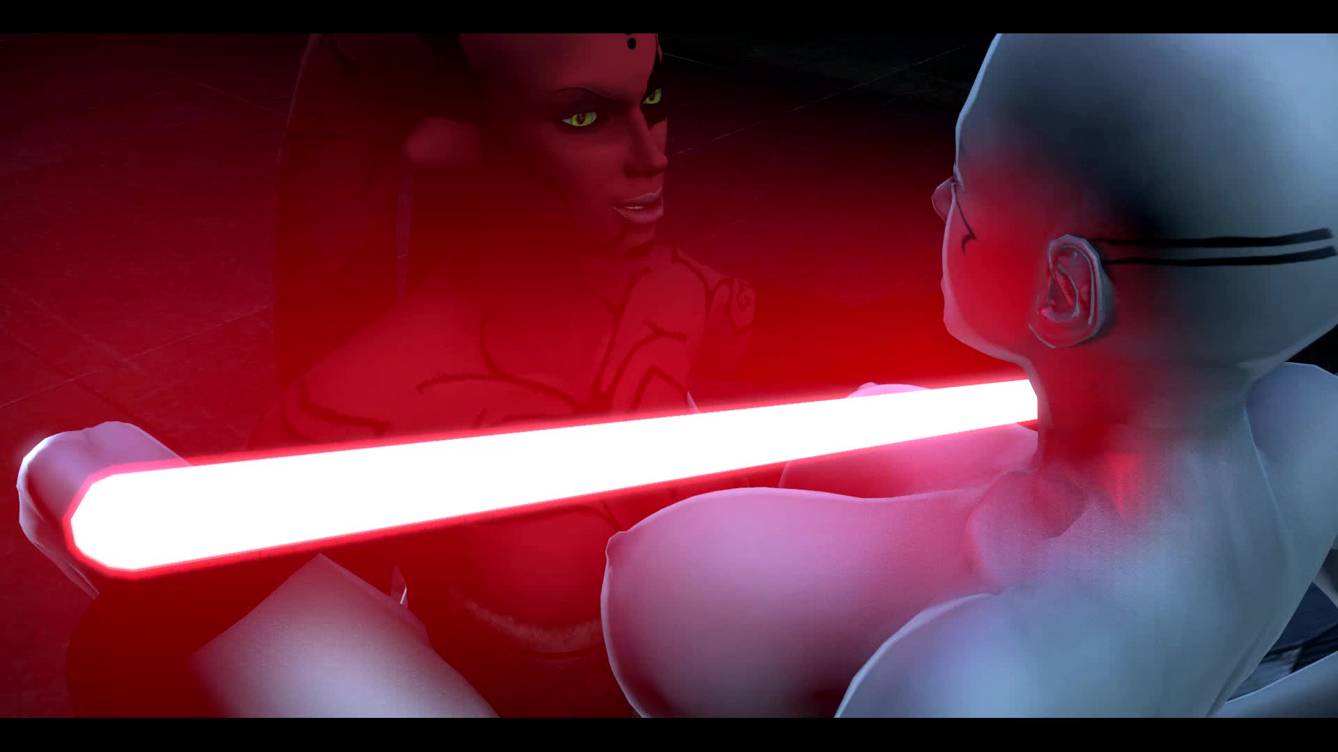 3D Animated Asajj_Ventress Cytreath Darth_Talon Sound Source_Filmmaker Star_Wars Twi'lek // 1920x1080 // 10.1MB // mp4