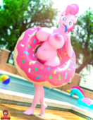 3D Blender Forsaken My_Little_Pony_Friendship_Is_Magic Pinkie_Pie // 1680x2160 // 4.3MB // png