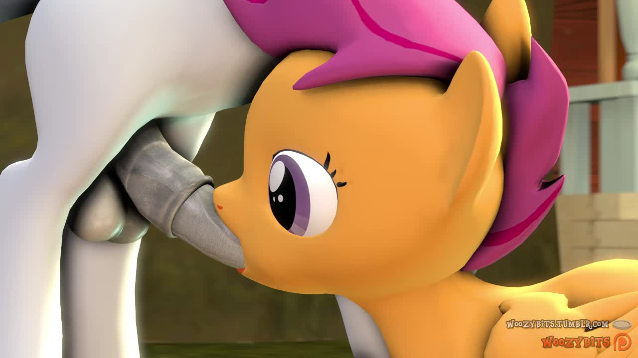 3D Animated My_Little_Pony_Friendship_Is_Magic Scootaloo Source_Filmmaker woozybits // 1280x720 // 1.1MB // webm