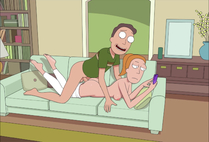Animated Jerry_Smith Rick_and_Morty Sfan Sound Summer_Smith // 1600x1088, 56.7s // 24.8MB // mp4