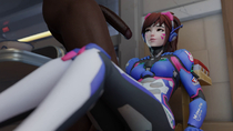 3D APHY3D Animated Blender D.Va Overwatch Sound // 1280x720, 56s // 23.3MB // webm