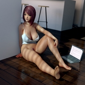 3D Dead_or_Alive Honoka fr3ddy-boyX // 1920x1920 // 266.1KB // jpg