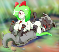 Kirlia_(Pokemon)‎ Pokemon Poochyena_(Pokémon) // 1096x960 // 102.8KB // jpg