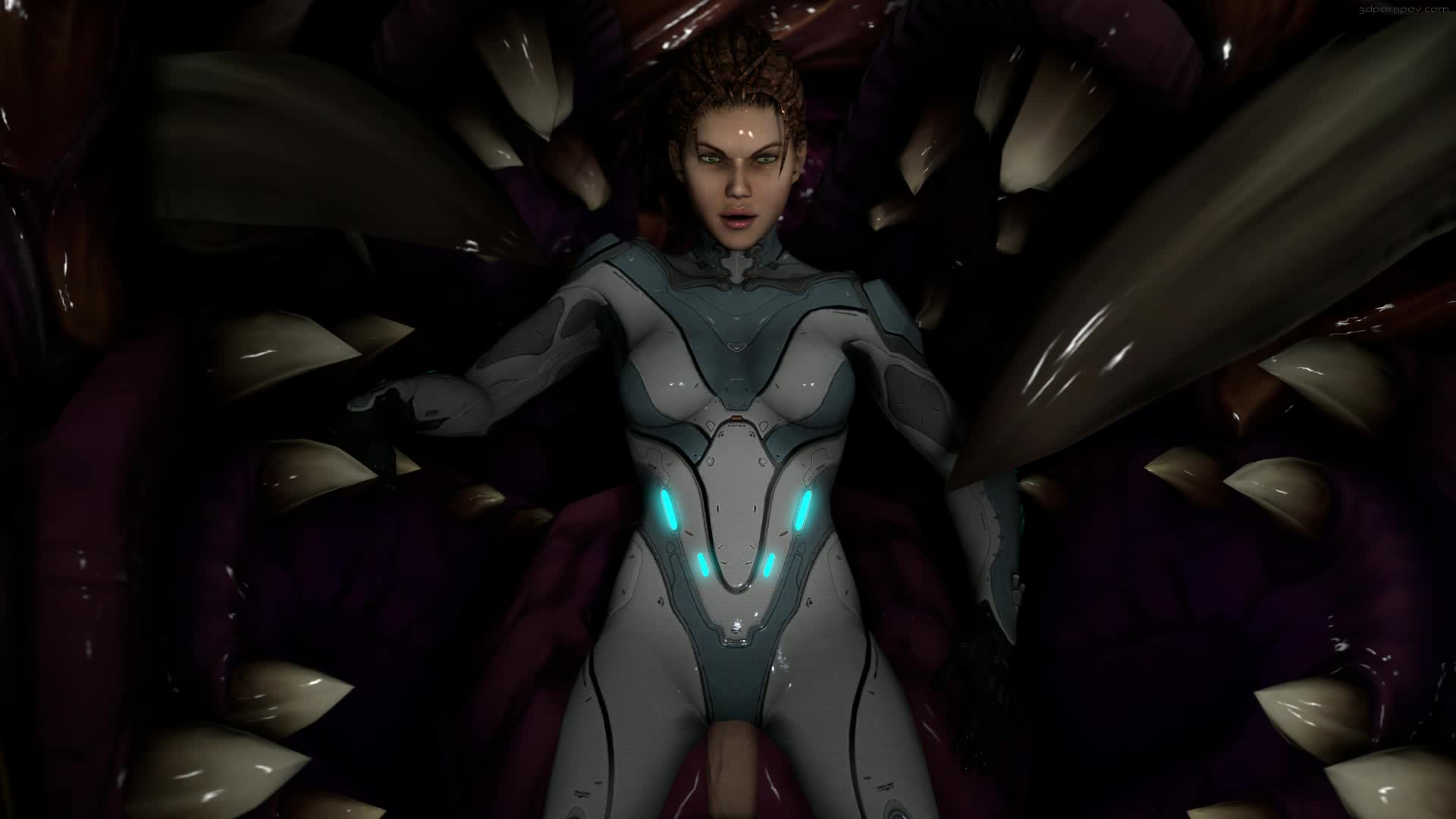 3D Animated SFMPOV Sarah_Kerrigan Source_Filmmaker Starcraft Starcraft_2 // 1920x1080 // 11.7MB // webm