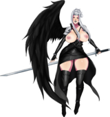 Final_Fantasy_(series) Rule_63 Sephiroth // 2310x2455 // 1.3MB // png