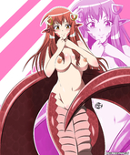 Lamia Monster_Musume Monster_Musume_no_Iru_Nichijou // 2550x3030 // 1.2MB // jpg