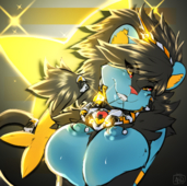 Luxray_(Pokémon) Pokemon // 1280x1273 // 1.6MB // png