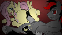 Animated Fluttershy My_Little_Pony_Friendship_Is_Magic tentacle-muffins // 1280x720 // 1.1MB // gif