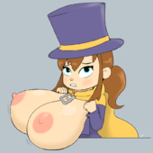 A_Hat_in_Time Hat_Kid godalmite // 900x900 // 258.9KB // png
