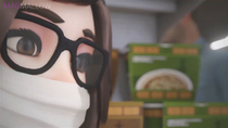 3D Animated Blender Mei-Ling_Zhou Overwatch Sound magmallow // 1280x720, 31.3s // 2.4MB // mp4