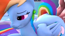 3D Animated My_Little_Pony_Friendship_Is_Magic Rainbow_Dash Sound Source_Filmmaker godoffury // 1920x1080 // 17.6MB // mp4