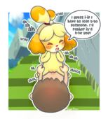 Animal_Crossing Isabelle Villager // 1688x1862 // 1.1MB // png