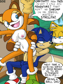 Adventures_of_Sonic_the_Hedgehog Marine_the_Raccoon Miles_Prower_(Tails) NaniMoose Sonic_The_Hedgehog // 450x600 // 211.1KB // png