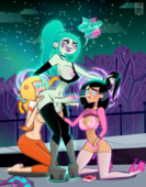 Danny_Phantom Ember_McLain Paulina_Sanchez Rule_63 Star_(character) issue_69 // 1331x1700 // 4.0MB // png