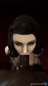 3D Animated Bioshock_Infinite Elizabeth JustTrying // 1080x1920 // 2.5MB // mp4