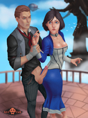 ArcIncub Bioshock_Infinite Booker_DeWitt Elizabeth // 900x1207 // 1.1MB // png