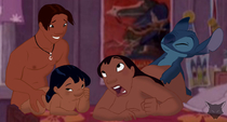 David_Kawena Disney_(series) Lilo_Pelekai Lilo_and_Stitch Nani_Pelekai Stitch sx // 1061x571 // 64.7KB // jpg