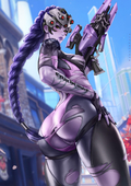 Overwatch Widowmaker dandonfuga // 3200x4525 // 1.0MB // jpg