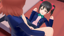 3D Animated HipMinky Love_Live Maki Maki_Nishikino Nico_Yazawa Nishikino // 1280x720, 10.7s // 5.2MB // webm