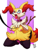 Braixen_(Pokemon) Pokemon zwitterkitsune // 791x1024 // 227.3KB // jpg