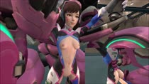 3D Animated D_Va DomSFM Overwatch Source_Filmmaker // 1920x1080 // 16.5MB // mp4