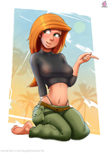 Kim_Possible Kim_Possible_(Series) SugarlessPaints // 850x1200 // 464.7KB // jpg