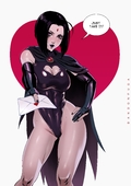 DC_Comics Raven Teen_Titans dandonfuga // 3508x4961 // 661.5KB // jpg