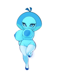 Aquamarine Steven_Universe plantpenetrator // 1200x1600 // 354.2KB // png