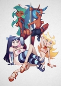 Kneesocks Panty Panty_and_Stocking_with_Garterbelt Scanty Stocking xu53r // 1024x1448 // 574.7KB // jpg