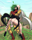 Boxman One_Punch_Man Saitama Tatsumaki // 1343x1651 // 1.8MB // png