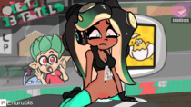 Animated Splatoon enurubis marina_ida // 960x540 // 2.2MB // gif