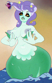 Cala_Maria Cuphead shybabs // 1714x2747 // 10.5MB // png