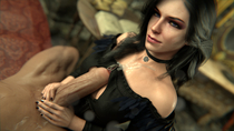 3D StephaniE23 The_Witcher_3:_Wild_Hunt Yennefer // 3840x2160 // 1.9MB // png