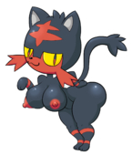 Litten_(Pokémon) Pokemon Thegeckoninja // 1280x1497 // 375.0KB // png