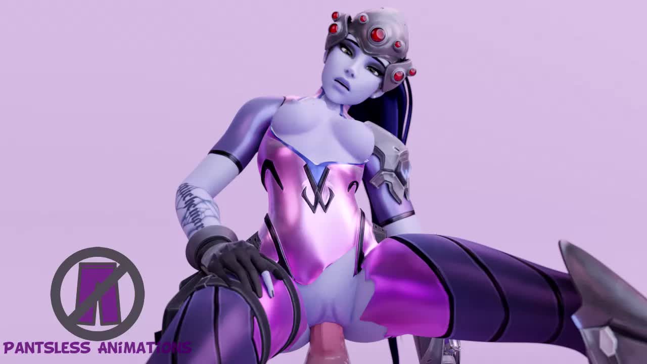 3D Animated Blender Overwatch Widowmaker pantslessanimations // 1280x720 // 129.2KB // webm