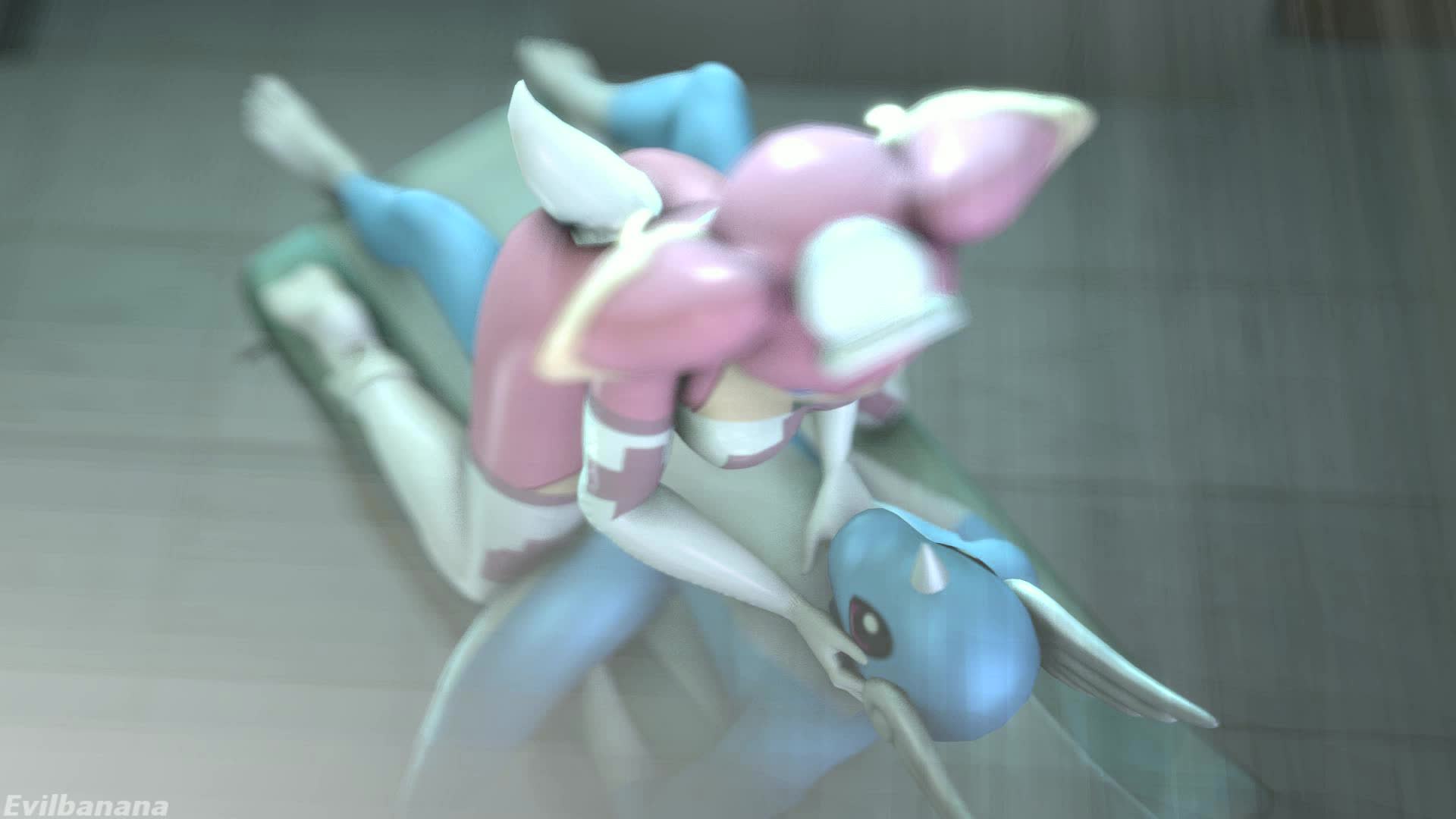 3D Animated Audino_(Pokémon) Dragonair_(Pokémon) Pokemon Source_Filmmaker evilbanana // 1x1 // 11.3MB // webm