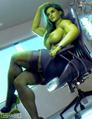 3D Blender Marvel_Comics Milapone She-Hulk_(Jennifer_Walters) // 1468x1900 // 623.5KB // jpg