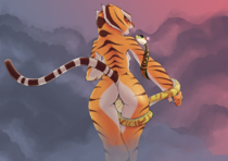 Kung_Fu_Panda Tigress Viper // 829x586 // 432.6KB // png