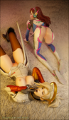 3D Blender D.Va MajorKoenisch Mercy Overwatch // 800x1400 // 1.1MB // jpg