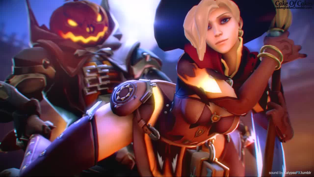 3D Animated Blender KalypsoFX Mercy Overwatch Sound cakeofcakes // 1280x720 // 4.5MB // webm